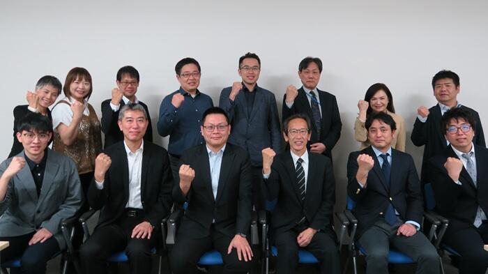 意見交換会での記念撮影